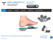 Tablet Screenshot of lifamilyfootcare.com